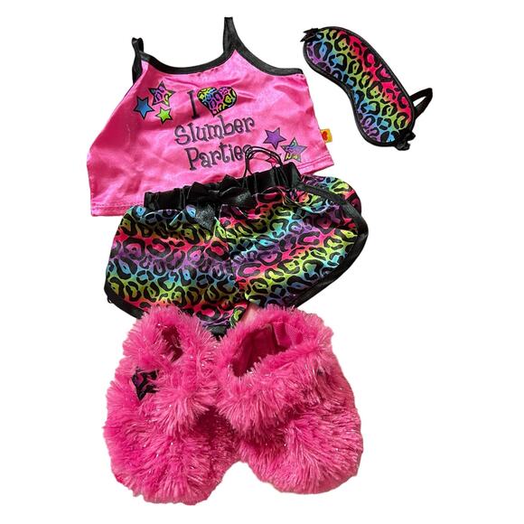 Build-A-Bear Lot Bed Bath Slumber Party Nap Sleep Dream Accessories As Shown - Picture 8 of 13